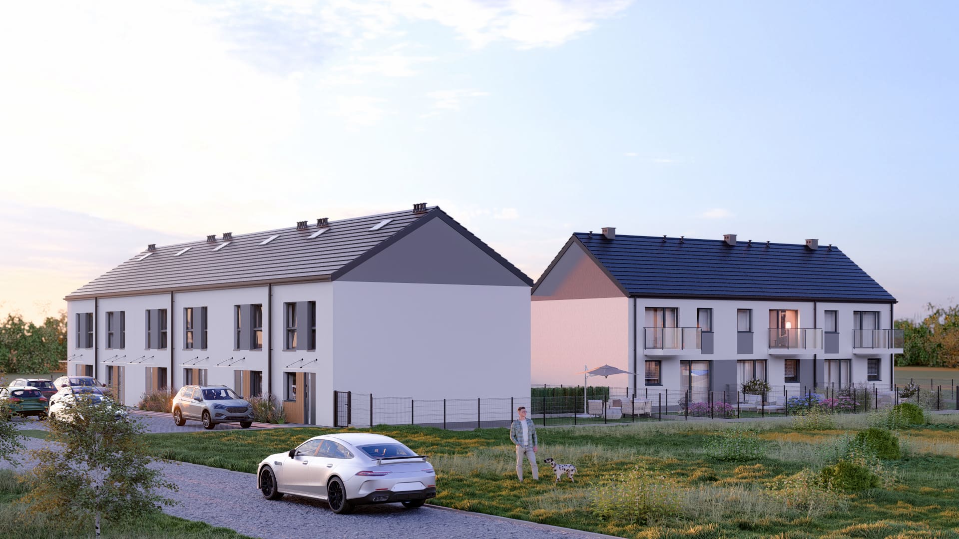 Syców Malczewskiego Nowe mieszkania i segmenty szeregi